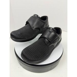 Propet Womens Olivia Black Hook and Loop Adjustable Orthopedic Shoes 8.5 X (2E)